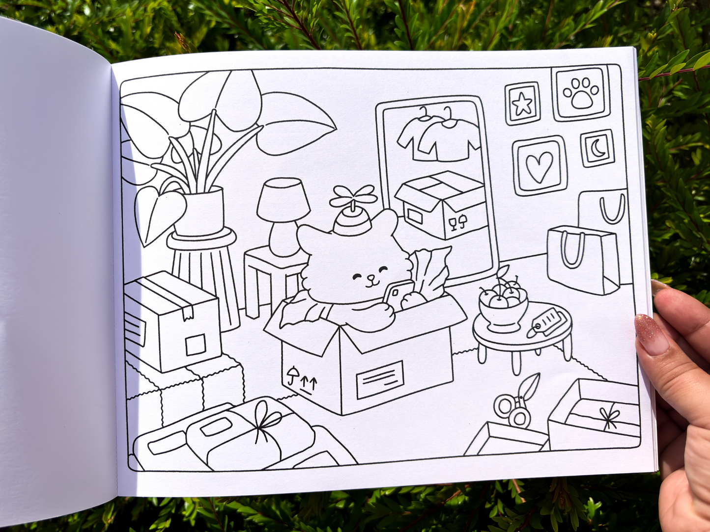Charlie Cat & Co. Journey to happiness coloring book