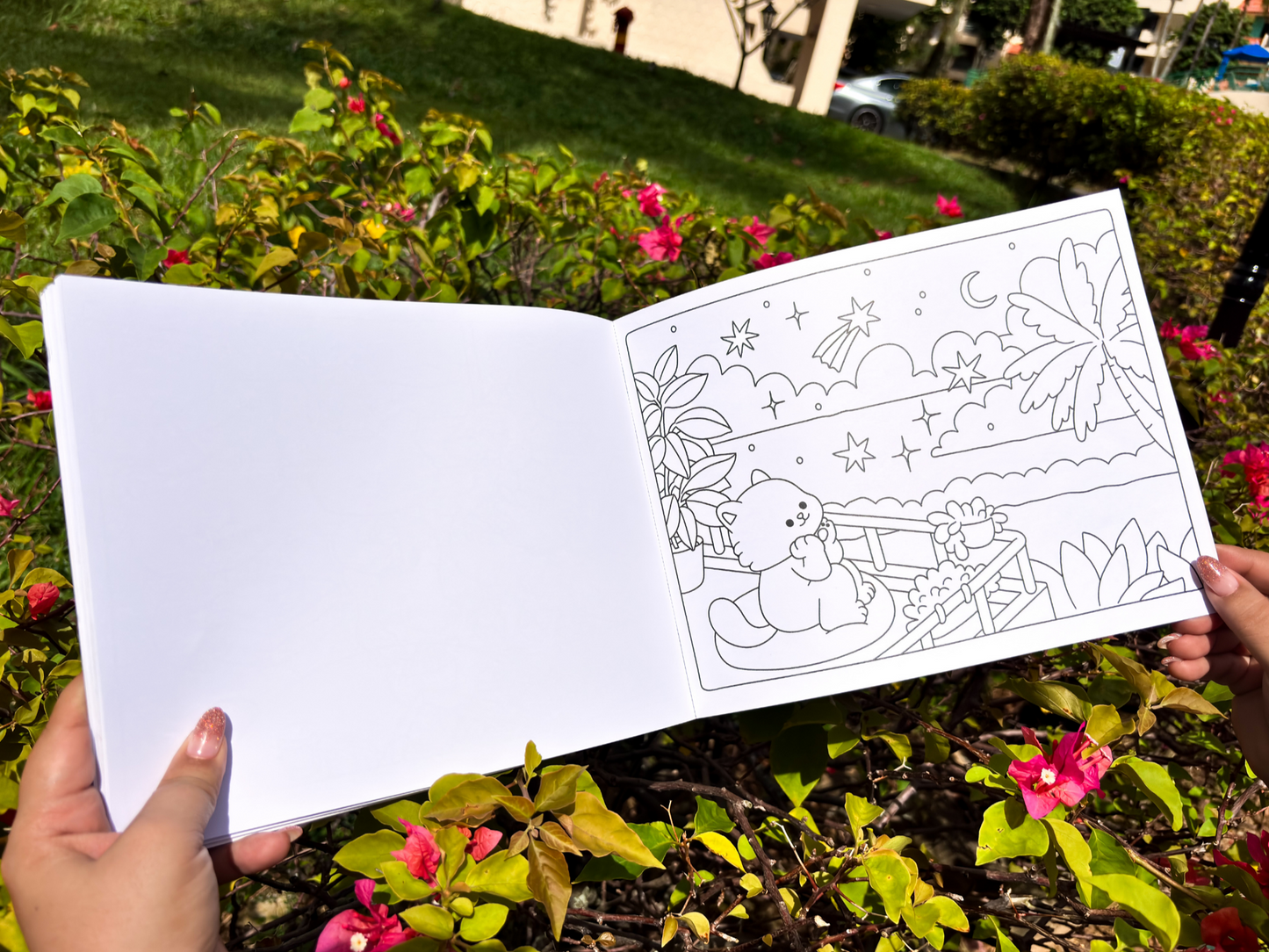 Charlie Cat & Co. Journey to happiness coloring book