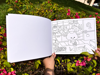 Charlie Cat & Co. Journey to happiness coloring book
